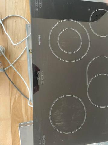 Miele vitro keramische kookplaat 80cm, Ophalen, Zo goed als nieuw, Gas