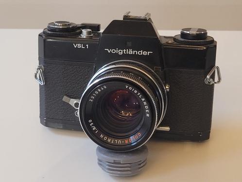 Voigtlander noir VSL1 + Ultron 50 mm  + Carl Zeiss 135 f3.5, Collections, Appareils photo & Matériel cinématographique, Appareils photo