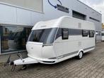 Hobby De Luxe 460 UFe Zonnepaneel Voortent Mov INCL STALLING, Caravans en Kamperen, Rondzit, Hobby, Bedrijf, Schokbreker