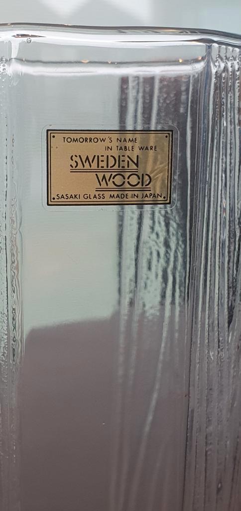 Verre à cocktail Sweden Wood (verre Sasaki), Collections, Verres & Petits Verres, Comme neuf, Enlèvement ou Envoi