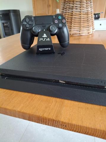 Sony Playstation 4 slim, 500 GB, Enlèvement ou Envoi, Comme neuf, Avec 2 manettes