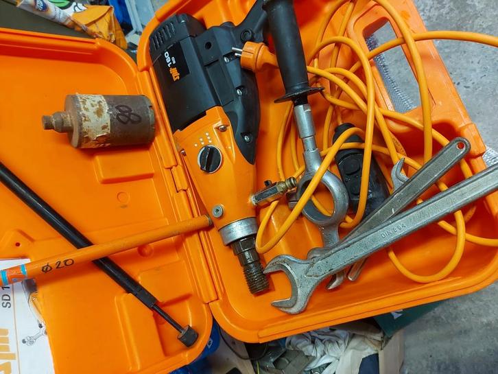 Spit SD160 Diamantboormachine Nat en Droog - 1/2 (incl. code, Doe-het-zelf en Bouw, Gereedschap | Boormachines, Ophalen