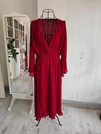 Nieuwe lange rode jurk van Zara maat L nieuw, Nieuw, Zara, Maat 42/44 (L), Ophalen of Verzenden