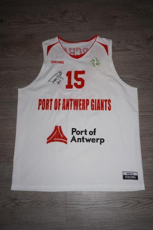 maillot de basket de Dorian Marchant Anvers géants fiba euro, Sports & Fitness, Basket, Enlèvement ou Envoi