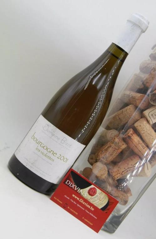 2001 Bourgogne Les Violettes Domaine Bizot, Verzamelen, Wijnen, Nieuw, Witte wijn, Frankrijk, Vol, Ophalen of Verzenden