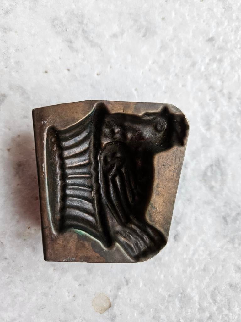 2 antieke kleine chocoladevormen, Antiek en Kunst, Ophalen of Verzenden