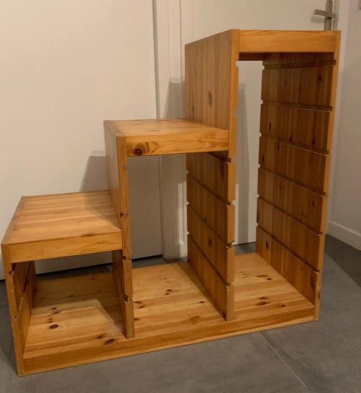 Ikea Trofast grenen trapkast, Kinderen en Baby's, Kinderkamer | Commodes en Kasten, Gebruikt, Kast, 90 tot 105 cm, 75 tot 100 cm