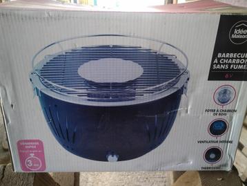 Barbecue portable à charbon, sans fumée beschikbaar voor biedingen