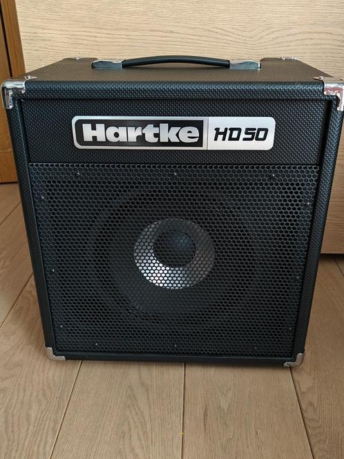 Hartke HD50 basversterker, Musique & Instruments, Amplis | Basse & Guitare, Comme neuf, Guitare basse, 50 à 100 watts, Enlèvement