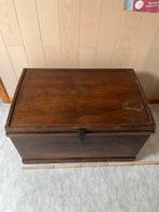 Coffre vintage en bois – Idéal déco / rangement, Maison & Meubles, Enlèvement, Comme neuf