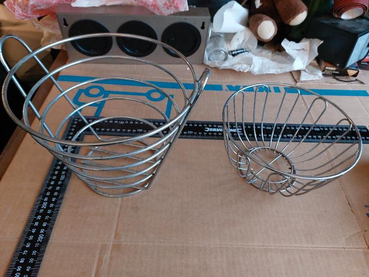 Fruit mand (2x)       µv, Huis en Inrichting, Woonaccessoires | Schalen en Manden, Mand, Ophalen of Verzenden