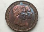 10 centimes 1853 Huwelijk Leopold I met Maria Hendrika, Postzegels en Munten, Munten | België, Ophalen of Verzenden
