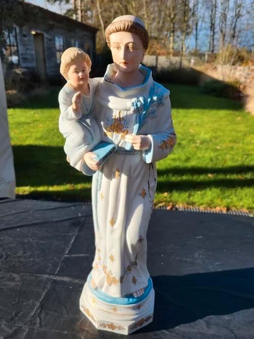 Antiek beeld van Sint Antonius, Antiek en Kunst, Antiek | Religieuze voorwerpen, Ophalen of Verzenden