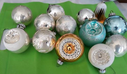 Lot oude kerstballen in 1 koop, Antiek en Kunst, Curiosa en Brocante, Verzenden