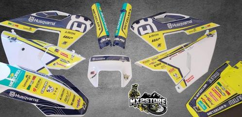 PACK Kit déco + Kit Plastiques HVA TE  FE ENDURO 2024 / 2025, Motoren, Accessoires | Stickers, Verzenden