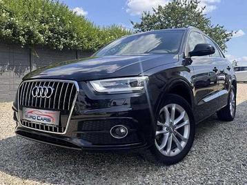 Audi Q3 2.0 TDi S line CUIR/XENON/LED/CRUISE/SENSOR/NAVI beschikbaar voor biedingen