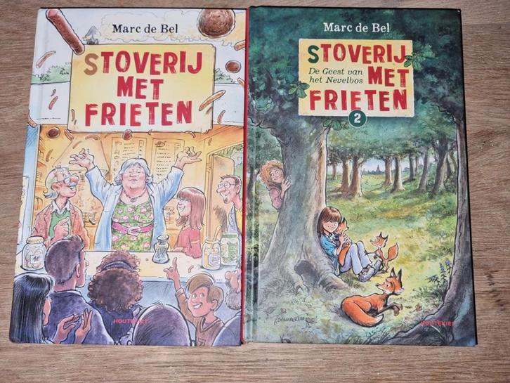 Marc de Bel - Stoverij met frieten 1 en 2, Boeken, Kinderboeken | Jeugd | onder 10 jaar, Zo goed als nieuw, Ophalen of Verzenden