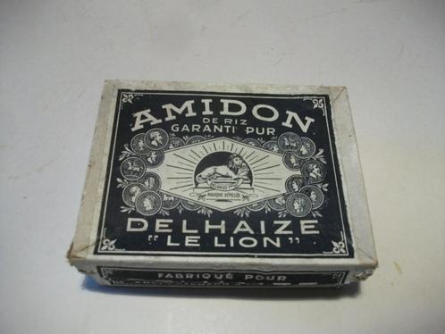 Vintage verpakking Amidon Delhaize, Verzamelen, Merken en Reclamevoorwerpen, Verpakking, Ophalen of Verzenden