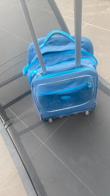 Kipling Cartable  bleu , trolleys, Enlèvement ou Envoi, Bleu