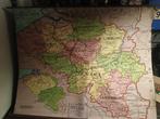 Schoolkaart Belgie, Antiek en Kunst, Antiek | Schoolplaten, Ophalen