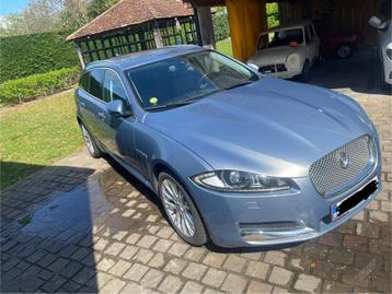 Jaguar xf sportbrake, Autos, Cuir, Achat, Carnet d'entretien, Noir