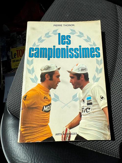 Les campionissimes - Merckx et d’autres - livre, Boeken, Sportboeken, Gelezen, Lopen en Fietsen, Ophalen of Verzenden