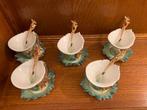 Service de 5 tasses à dessert / café en porcelaine FRANZ, Antiquités & Art, Antiquités | Services (vaisselle) complet, Enlèvement ou Envoi