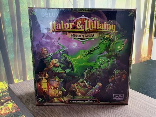 Valor & Villainy: Minions of Mordak Deluxe Edition, Hobby en Vrije tijd, Gezelschapsspellen | Bordspellen, Nieuw, Vijf spelers of meer