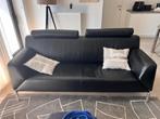 Jori Pacific Pure met hoofdsteunen in zwart leer, Huis en Inrichting, Fauteuils, Ophalen, Gebruikt, 100 tot 125 cm, Jori Pacific Pure