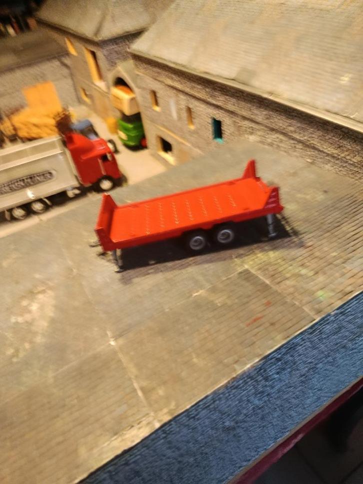 Siku 2-assig platform (gratis bij aankoop van €15 of meer), Hobby en Vrije tijd, Modelauto's | 1:32, Gebruikt, Tractor of Landbouw