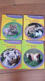 4 verschillende boeken over dieren, Boeken, Dieren en Huisdieren, Ophalen of Verzenden, Gelezen, Katten