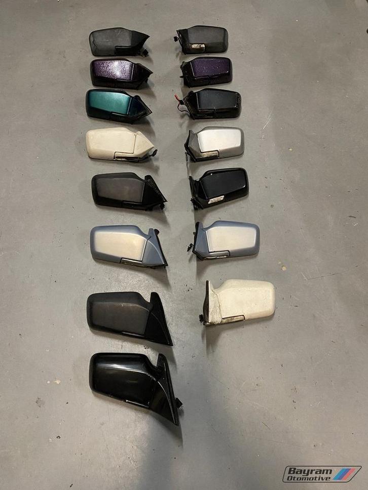 Bmw E30 buitenspiegel links rechts coupe cabrio sedan 3serie, Auto-onderdelen, Spiegels, BMW, Gebruikt, Ophalen of Verzenden