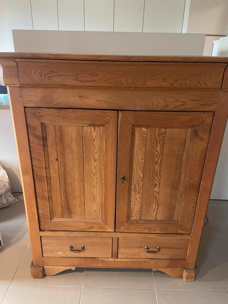 Prachtige houten tv kast, Huis en Inrichting, Kasten |Televisiemeubels, Ophalen