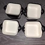 8 petits ramequins noirs en porcelaine, Enlèvement, Neuf, Porcelaine, Autres types