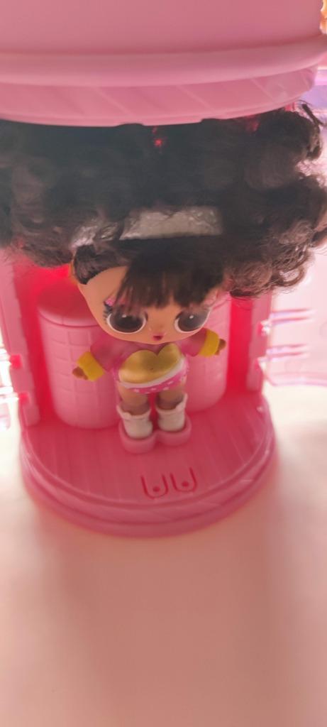 LOL suprise Hair Goals pop poppetje Elektro Club Splits M081, Verzamelen, Poppetjes en Figuurtjes, Zo goed als nieuw, Ophalen of Verzenden