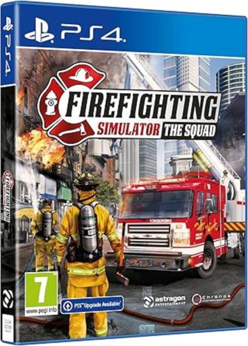 Firefighting Simulator The Squad PS4 GRATIS LEVERING, Games en Spelcomputers, Games | Sony PlayStation 4, Nieuw, Simulatie, 3 spelers of meer