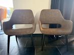 Pedrali lounge stoelen (2 stuks), Huis en Inrichting, Ophalen, Zo goed als nieuw, Bruin