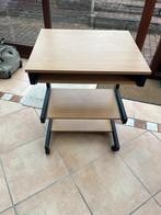table PC sur roulettes, Enlèvement, Comme neuf, Réglable en profondeur
