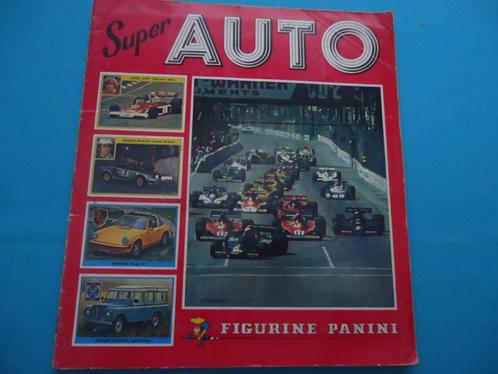 ALBUM D'AUTOCOLLANTS PANINI SUPER CAR 1976 1977 COMPLET, Hobby & Loisirs créatifs, Autocollants & Images, Autocollant, Enlèvement ou Envoi