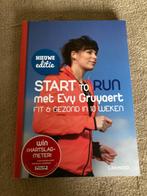 Boek 'Start to run met Evy Gruyaert', 159 blz, 2013 Fit en g, Boeken, Gezondheid, Dieet en Voeding, Ophalen of Verzenden, Zo goed als nieuw
