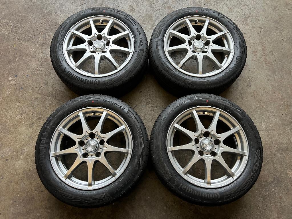 5x100 16 inch Volkswagen Polo 2010+ velgen + DEMO Banden, Auto-onderdelen, Ophalen, Gebruikt, Volkswagen