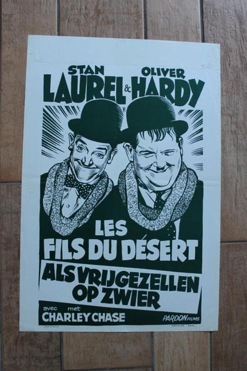 filmaffiche Sons of the Desert Laurel and Hardy filmposter, Verzamelen, Posters, Zo goed als nieuw, Film en Tv, A1 t/m A3, Rechthoekig Staand