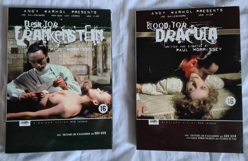 Dvds Paul Morrisey - Andy Warhol, CD & DVD, DVD | Horreur, Comme neuf, Gore, À partir de 16 ans, Enlèvement ou Envoi