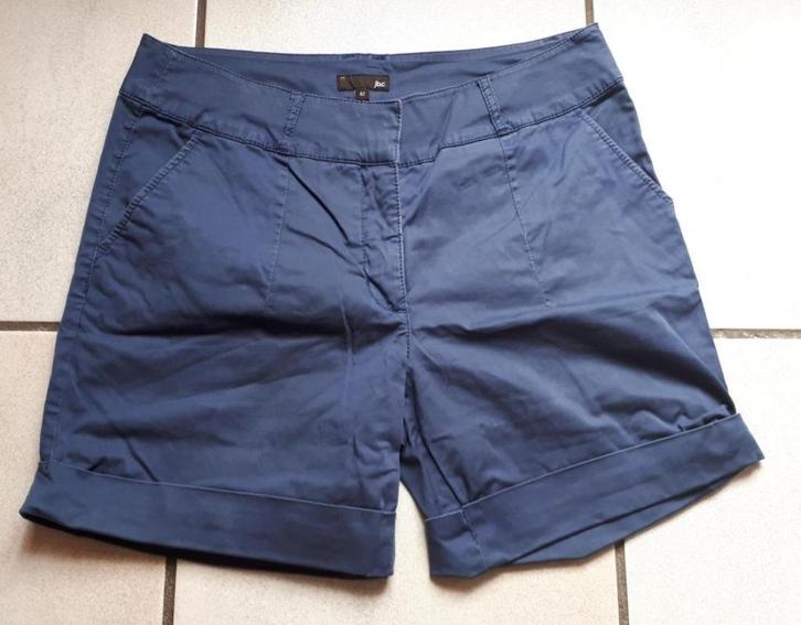JBC - damesshorts - (petrol)blauw - maat 42, Kleding | Dames, Broeken en Pantalons, Zo goed als nieuw, Maat 42/44 (L), Blauw, Kort