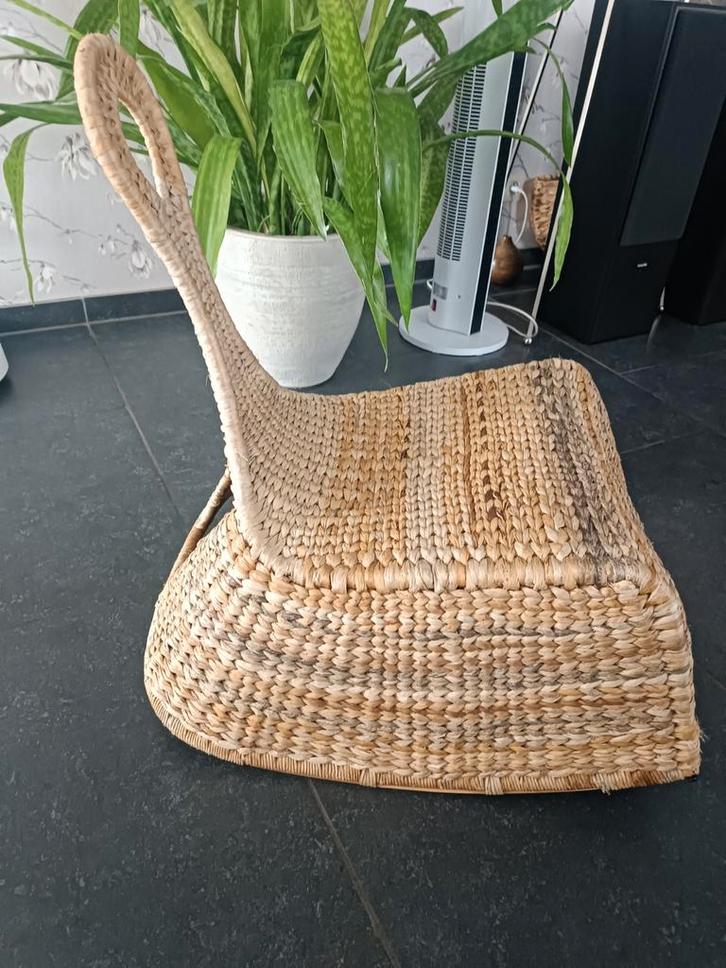 Ikea schommelstoel, Jardin & Terrasse, Chaises de jardin, Utilisé, Rotin, Enlèvement