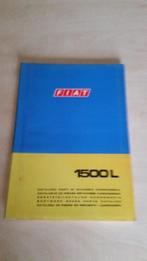 Livre de pièces détachées Fiat 1500 L., Autos : Pièces & Accessoires, Utilisé, Enlèvement ou Envoi, Fiat