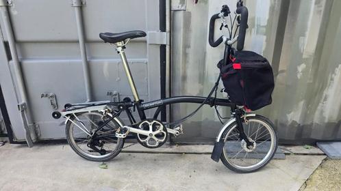 Brompton M6L naafdynamo, tassen, rek,..., Fietsen en Brommers, Fietsen | Vouwfietsen, Brompton, Versnellingen, Ophalen