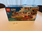 Lego City 60254: Race Boat Transporter, Ophalen of Verzenden, Nieuw, Complete set, Lego