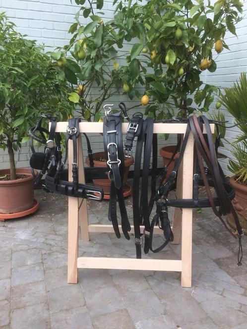 Ideal luxe marathon tuig mentuig enkelspantuig, Dieren en Toebehoren, Paarden en Pony's | Hoofdstellen en Tuigage, Zo goed als nieuw