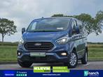 Ford TRANSIT CUSTOM 2.0 L1H1 Dub.Cab Autom!, Auto's, Automaat, Blauw, Cruise Control, Bedrijf